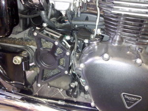 Sprocket Cover from Triumph Custom Parts